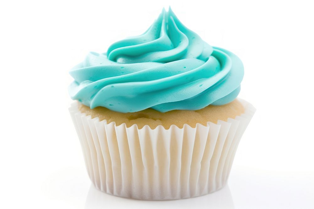 Cupcake icing cream dessert. AI generated Image by rawpixel.