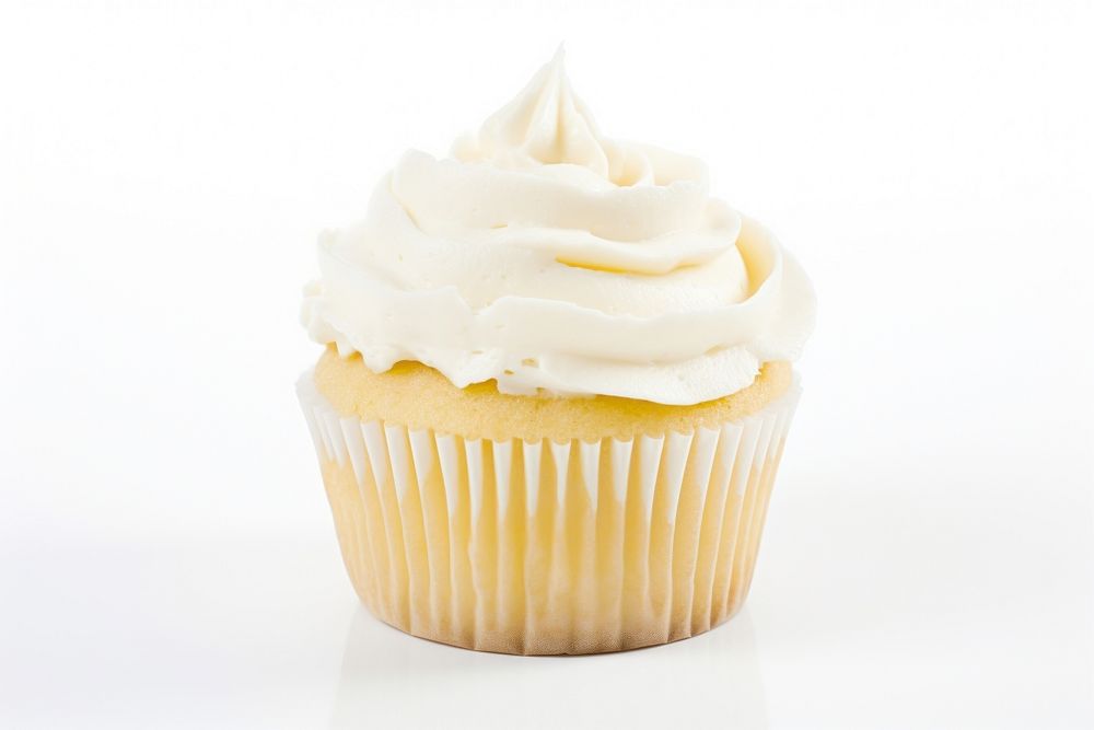 Cupcake cream dessert icing. AI generated Image by rawpixel.