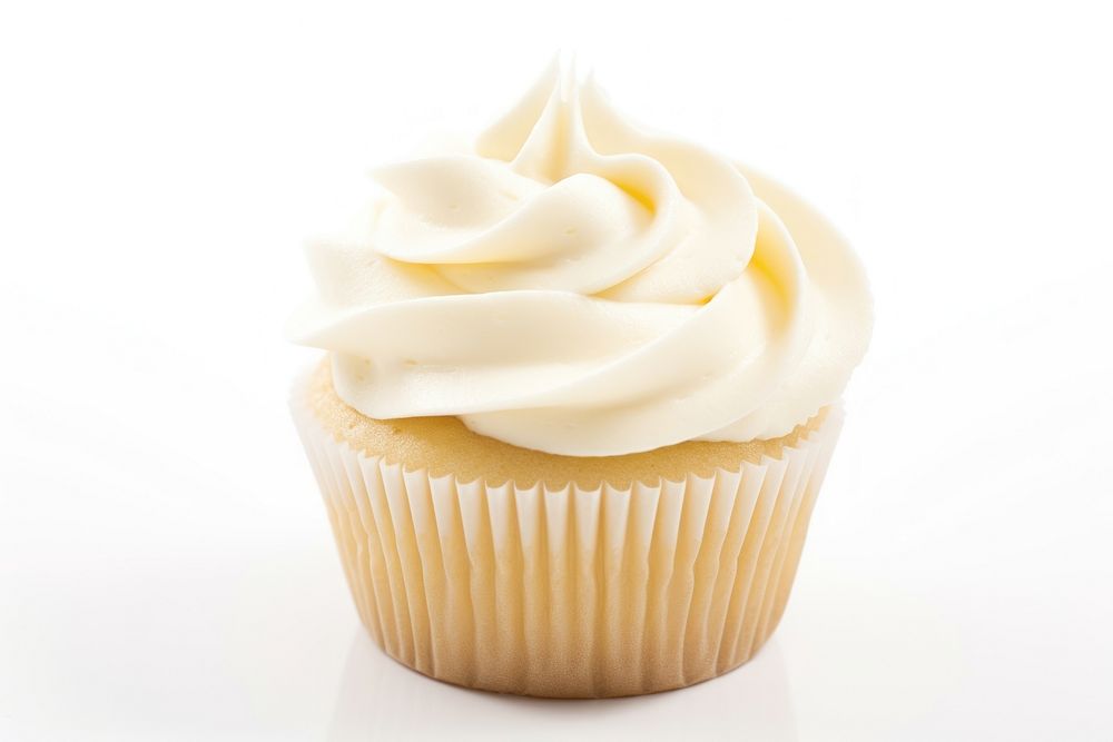 Cupcake cream dessert icing. AI generated Image by rawpixel.