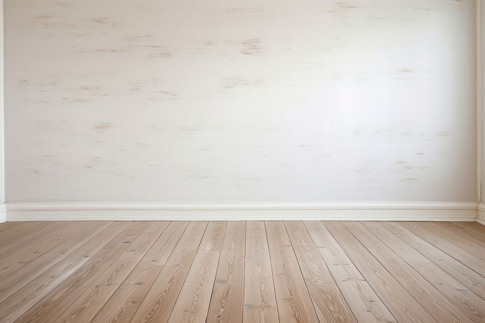 Floor wood flooring white. 
