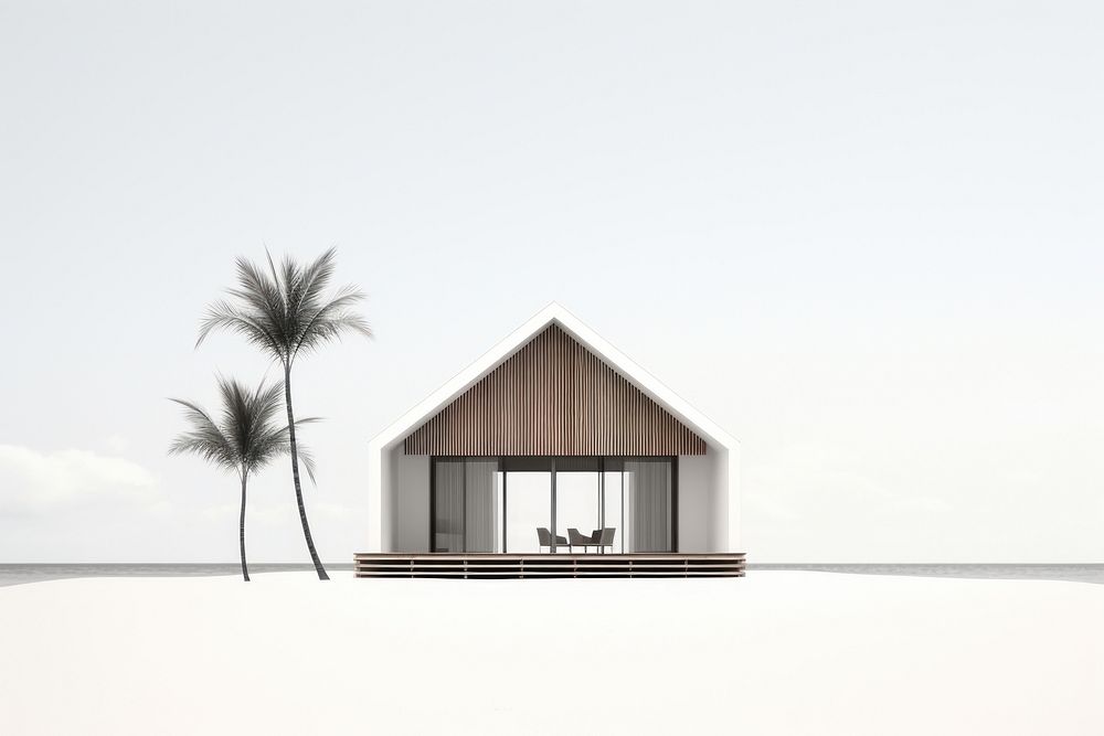 Architecture building outdoors nature. AI generated Image by rawpixel.