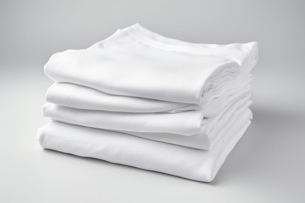 Folded white simplicity crumpled. AI generated Image by rawpixel.