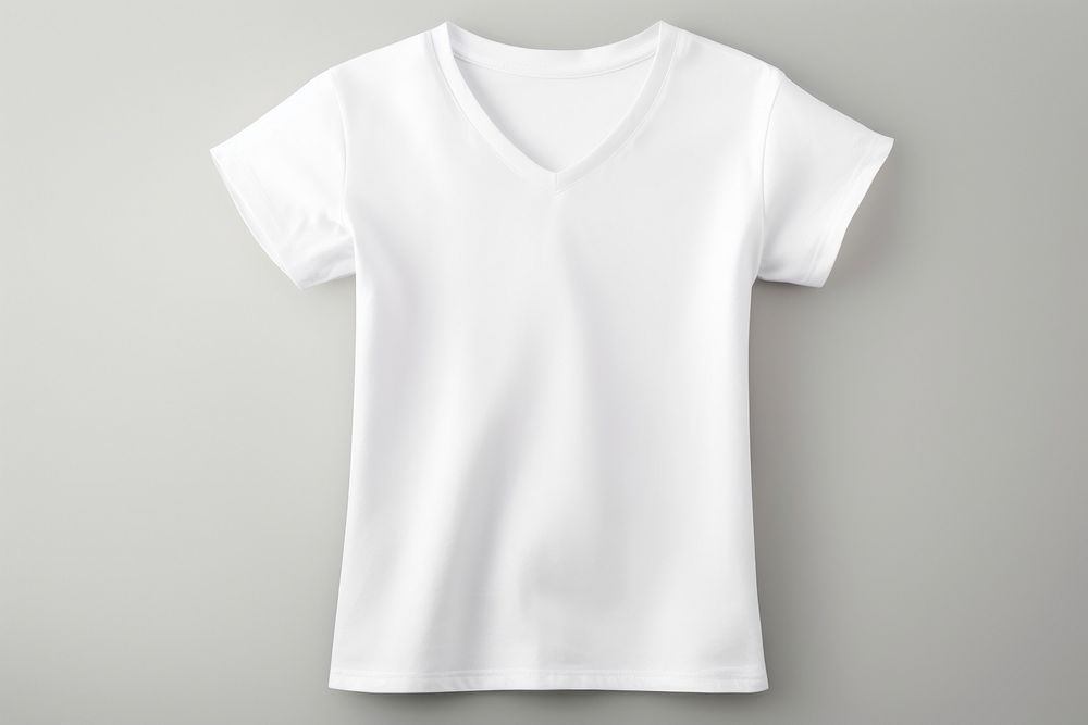 T-shirt white coathanger undershirt. 