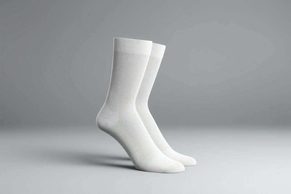 Sock white simplicity pantyhose. AI generated Image by rawpixel.