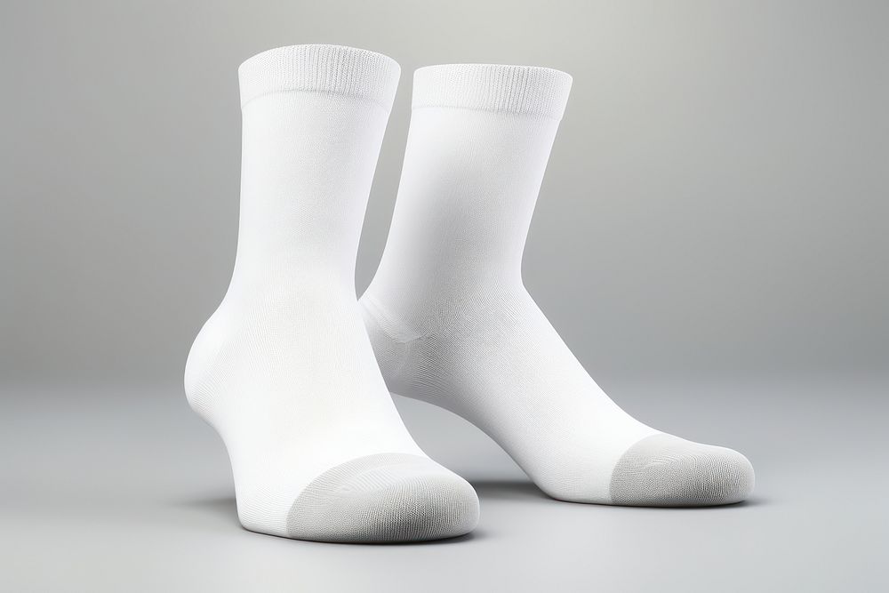 Sock white simplicity porcelain. AI generated Image by rawpixel.