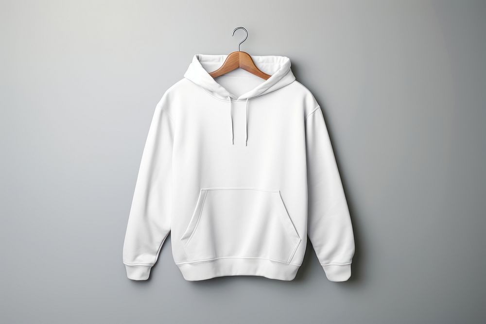 Hood sweatshirt hoodie white