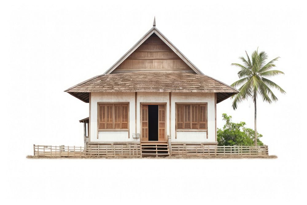 Architecture building outdoors cottage. AI generated Image by rawpixel.