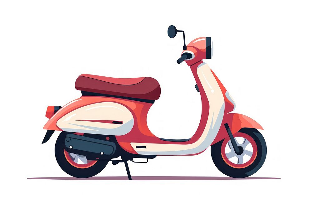 Motorcycle scooter vehicle vespa. AI | Free Photo Illustration - rawpixel