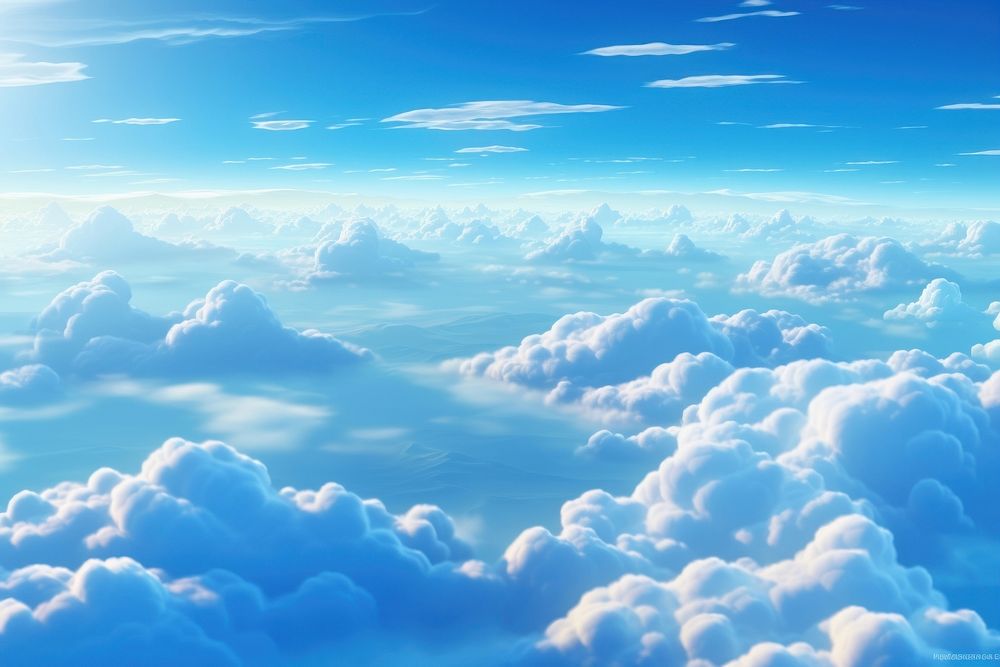 Cloud sky landscape outdoors. AI generated Image by rawpixel.