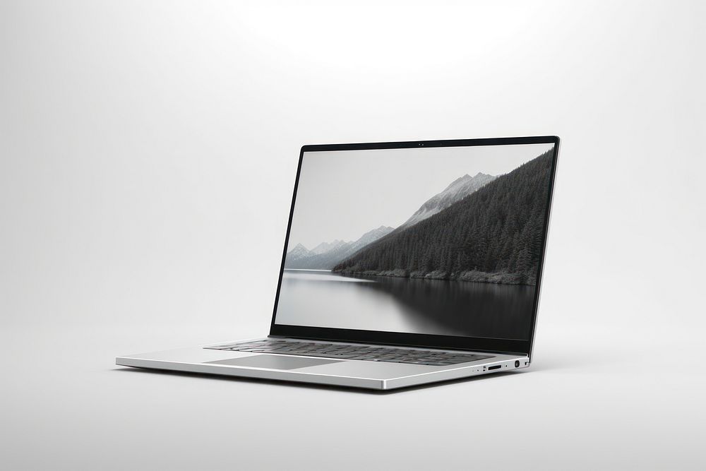 Laptop computer screen portability. AI generated Image by rawpixel.