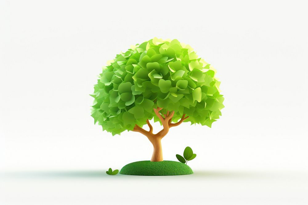 Tree plant green leaf. AI generated Image by rawpixel.