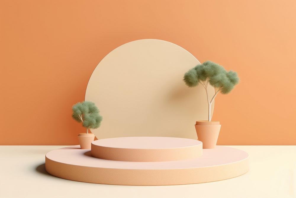Plant decoration furniture pottery. AI generated Image by rawpixel.
