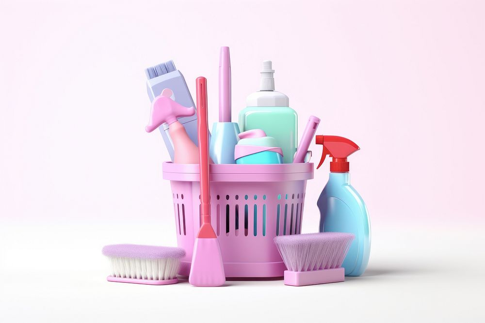 Toothbrush cleaning plastic container. AI generated Image by rawpixel.