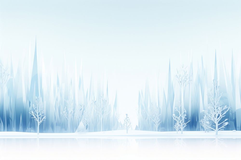 Ice backgrounds nature forest. AI generated Image by rawpixel.