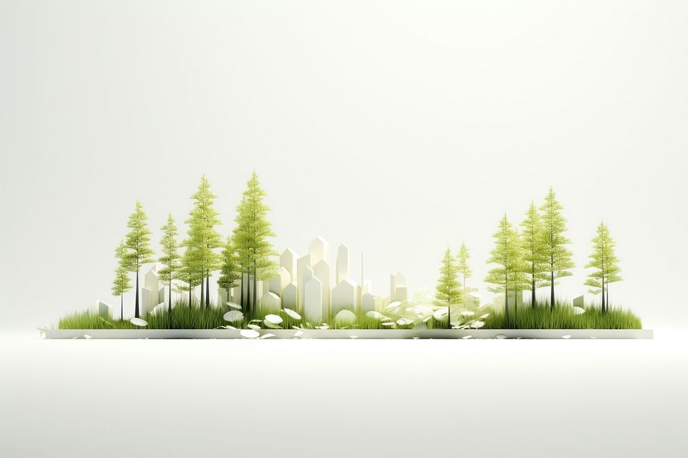 Forest outdoors nature plant. AI generated Image by rawpixel.