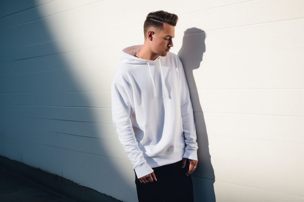 Sweatshirt sleeve hoodie adult.