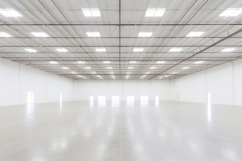 Architecture building hangar floor. AI generated Image by rawpixel.