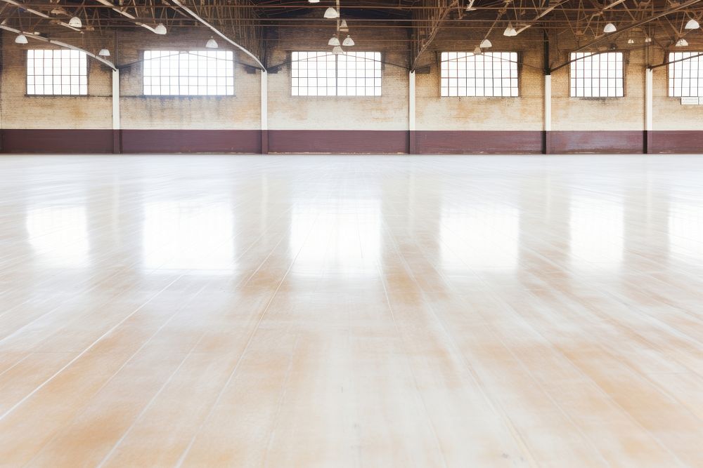 Flooring architecture warehouse. 