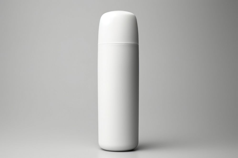 Bottle cylinder white simplicity. 