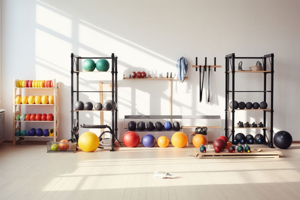 Sports gym determination arrangement. AI generated Image by rawpixel.
