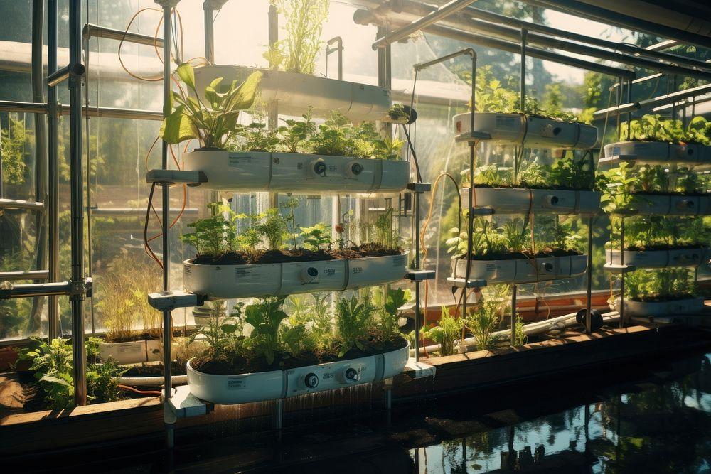 Plant greenhouse gardening outdoors. AI generated Image by rawpixel.