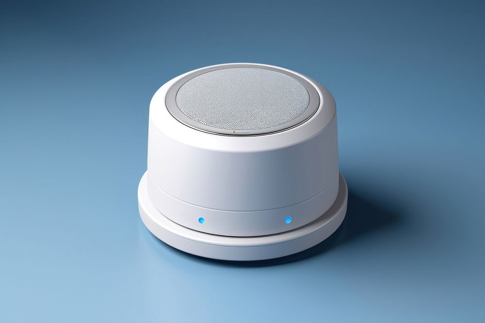 Electronics speaker blue technology. AI generated Image by rawpixel.