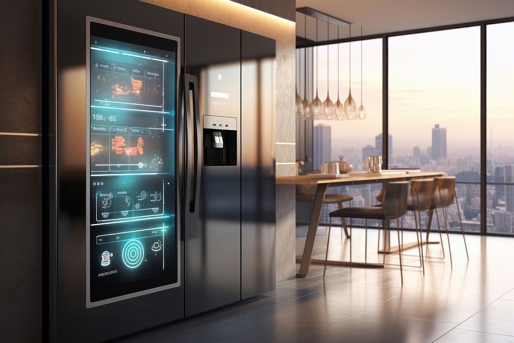 Appliance kitchen display screen. AI generated Image by rawpixel.