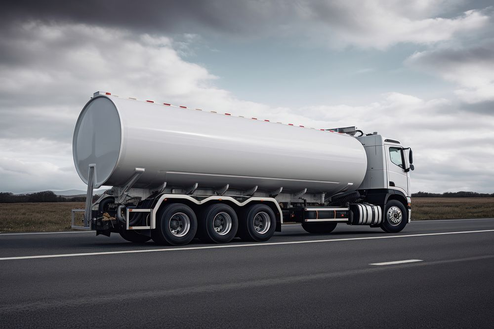 Vehicle asphalt truck road. AI generated Image by rawpixel.