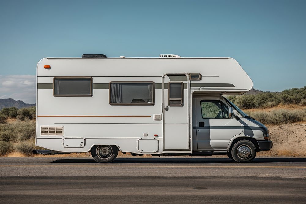 Vehicle truck road van. AI generated Image by rawpixel.