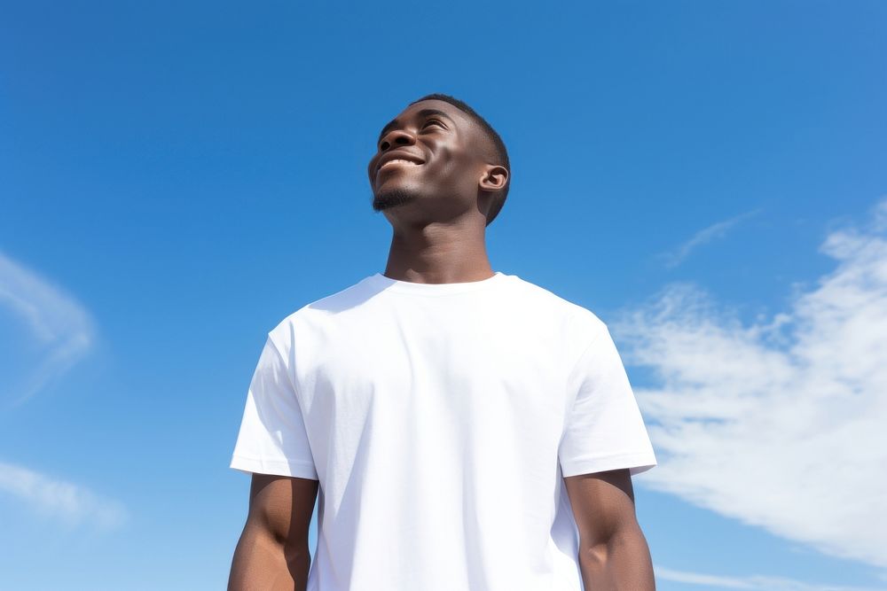 Outdoors t-shirt adult white. 