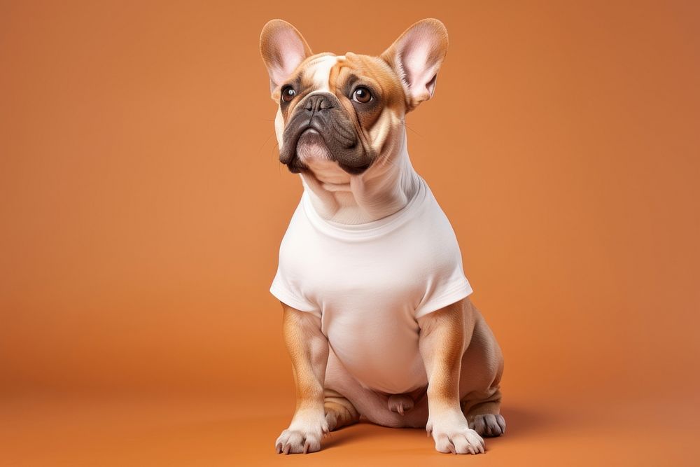 Bulldog animal mammal pet. AI generated Image by rawpixel.