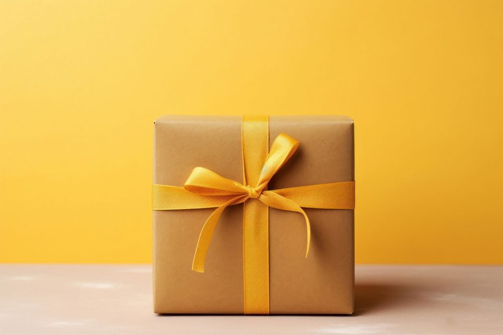 Gift box birthday present. AI generated Image by rawpixel.