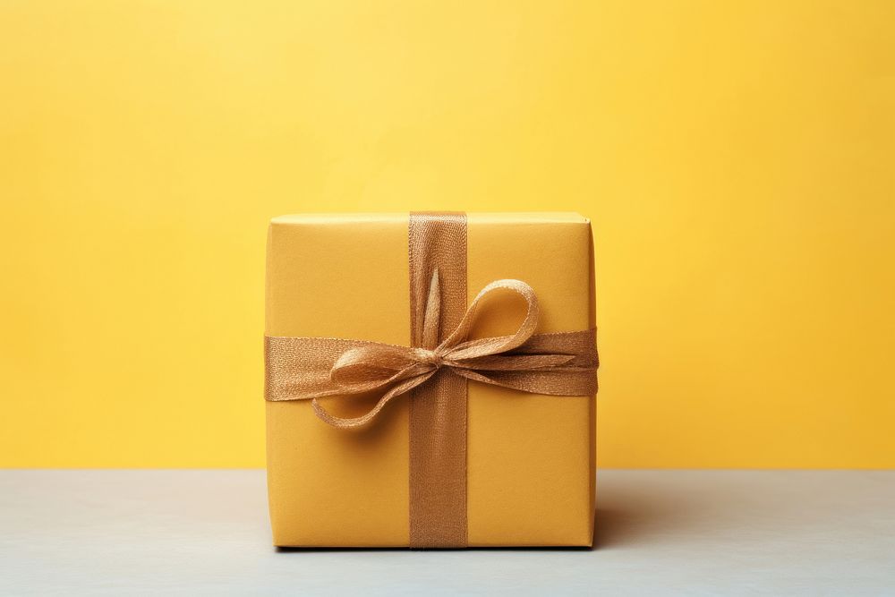 Gift birthday present ribbon. AI generated Image by rawpixel.