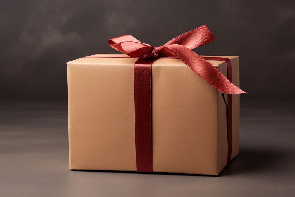 Gift box birthday present. AI generated Image by rawpixel.