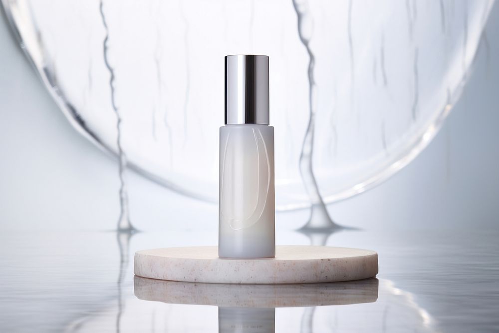 Bottle cosmetics perfume personal care. AI generated Image by rawpixel.