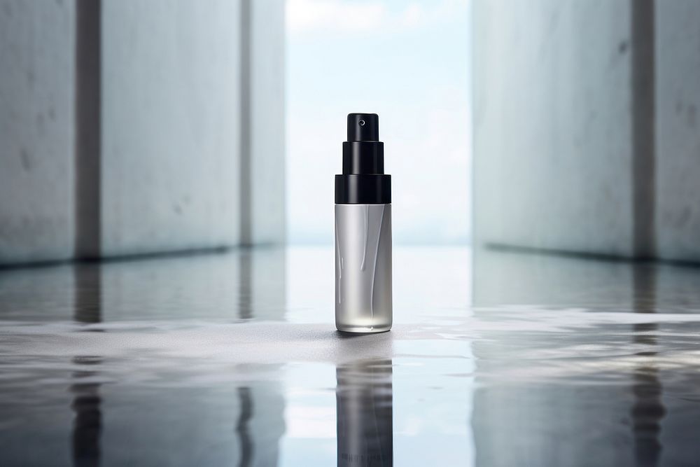 Bottle cosmetics perfume shaker. AI generated Image by rawpixel.