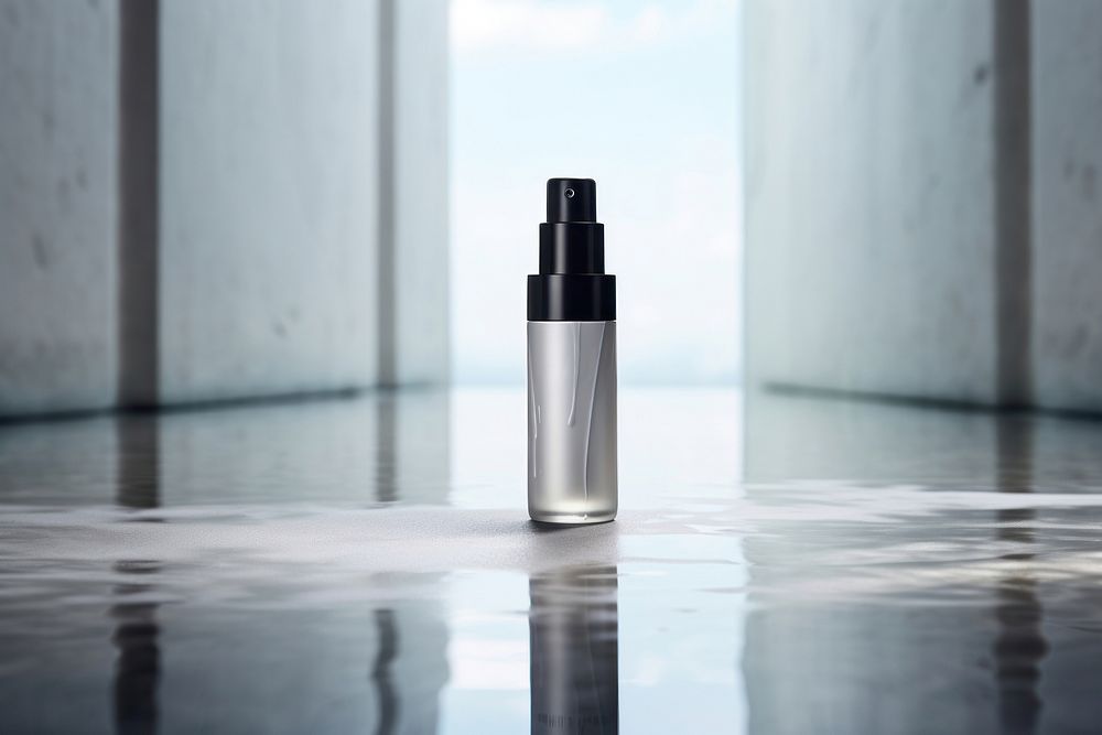 Bottle cosmetics perfume shaker.