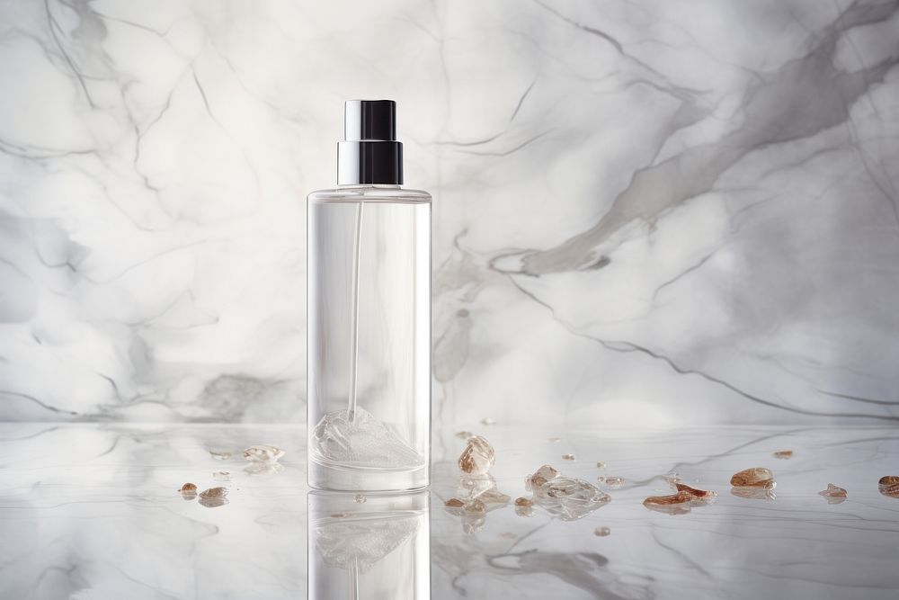 Bottle cosmetics perfume drinkware. AI generated Image by rawpixel.