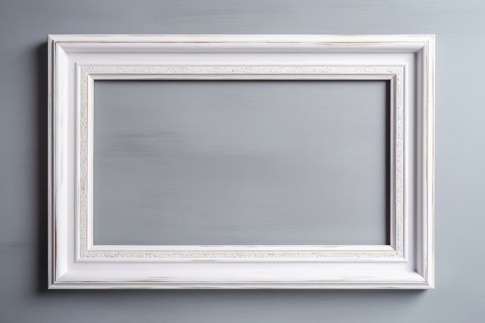 White frame gray wood. AI generated Image by rawpixel.