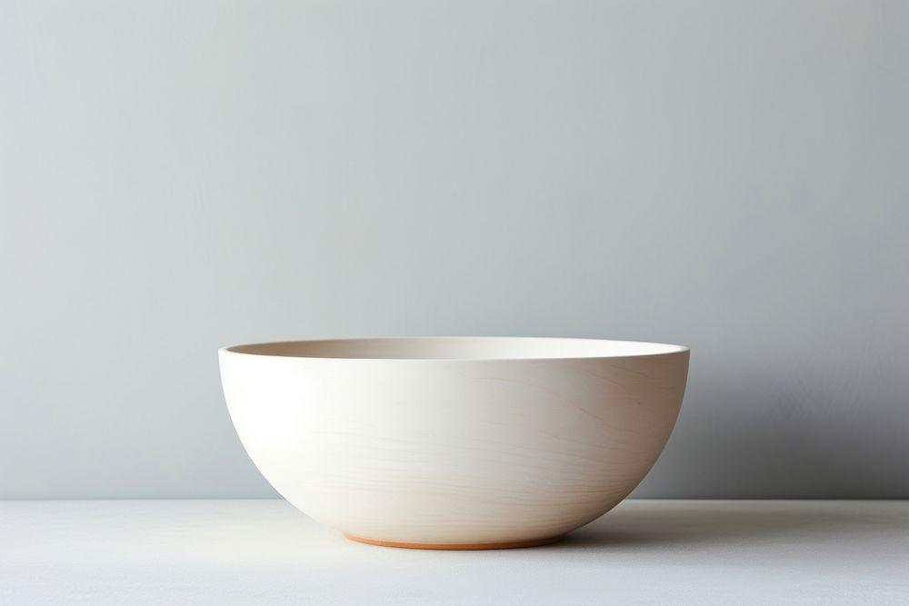 Bowl porcelain pottery white. AI generated Image by rawpixel.