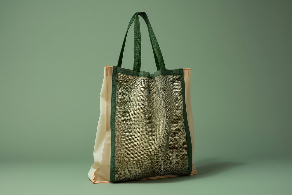 Bag accessory handbag green. AI generated Image by rawpixel.