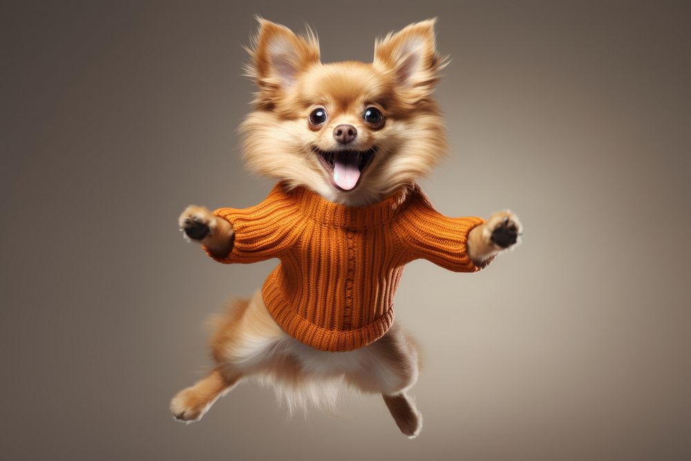 Dog sweater mammal animal. 