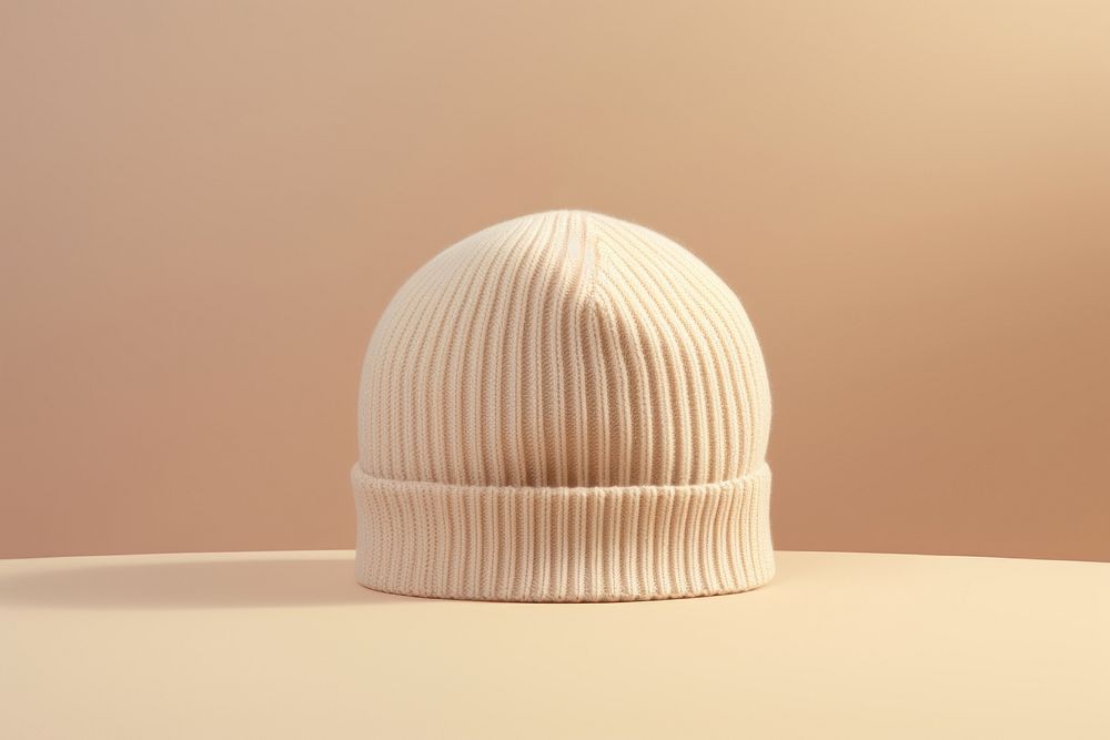 Beanie headgear headwear clothing. AI generated Image by rawpixel.