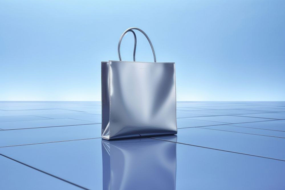 Bag accessory handbag silver. AI generated Image by rawpixel.