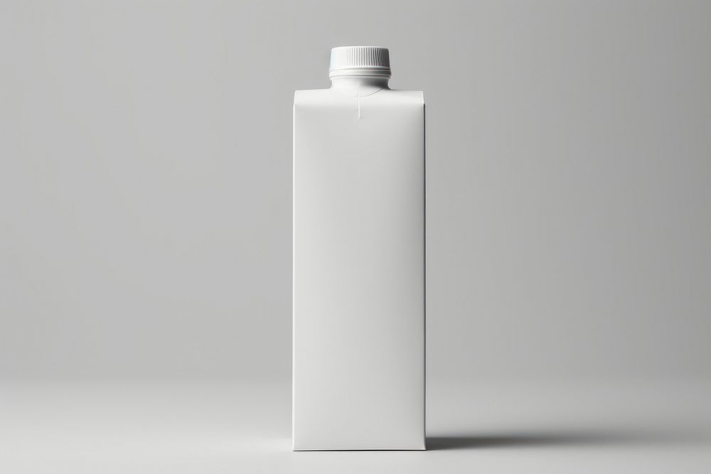 Cylinder bottle white container. AI generated Image by rawpixel.