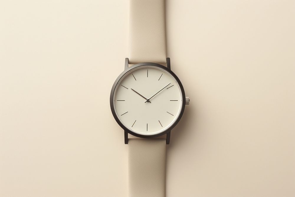 Wristwatch clock deadline accuracy. AI generated Image by rawpixel.