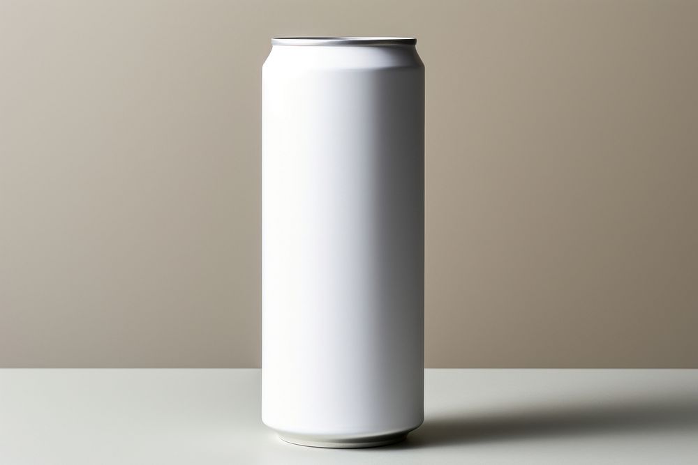 Aluminum refreshment container cylinder. AI generated Image by rawpixel.