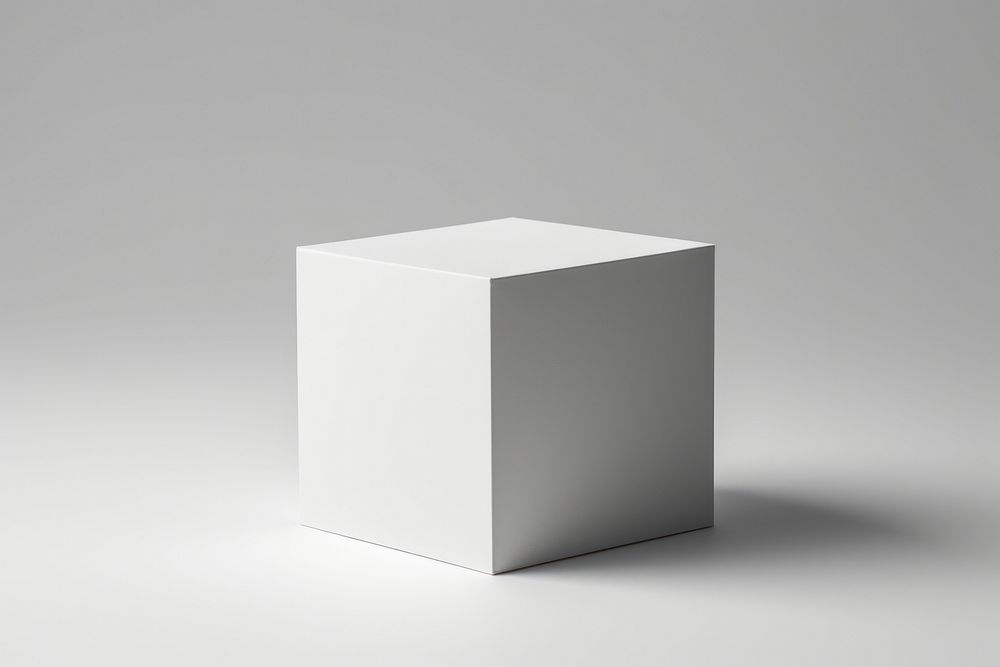 Furniture cardboard white box. AI generated Image by rawpixel.