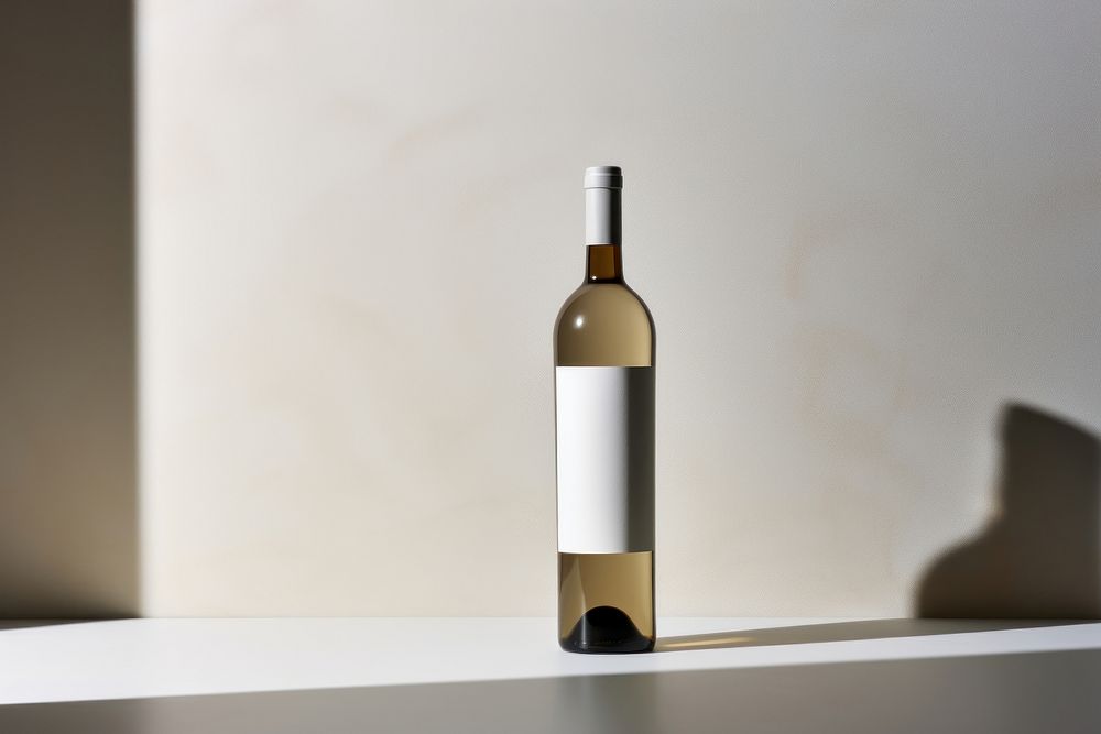 Bottle drink wine refreshment. AI generated Image by rawpixel.
