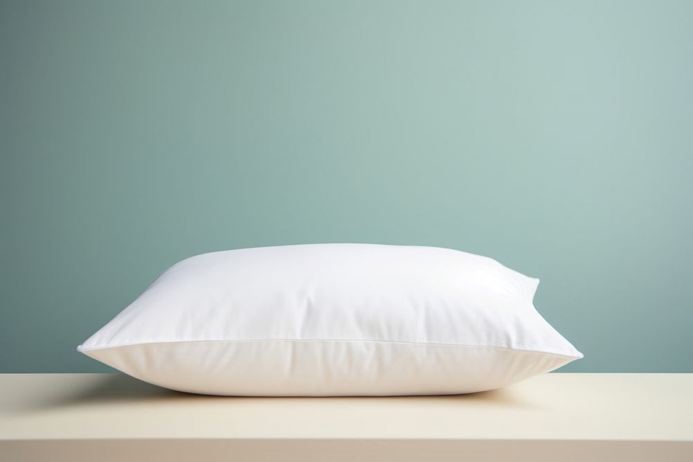 Cushion pillow white comfortable. 